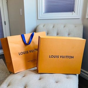 Louis Vuitton storage Bag & Box LARGE size